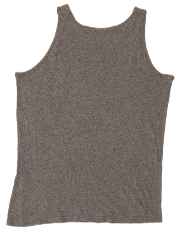 Champion Herre Grafisk Vest Top XL Grå Sports