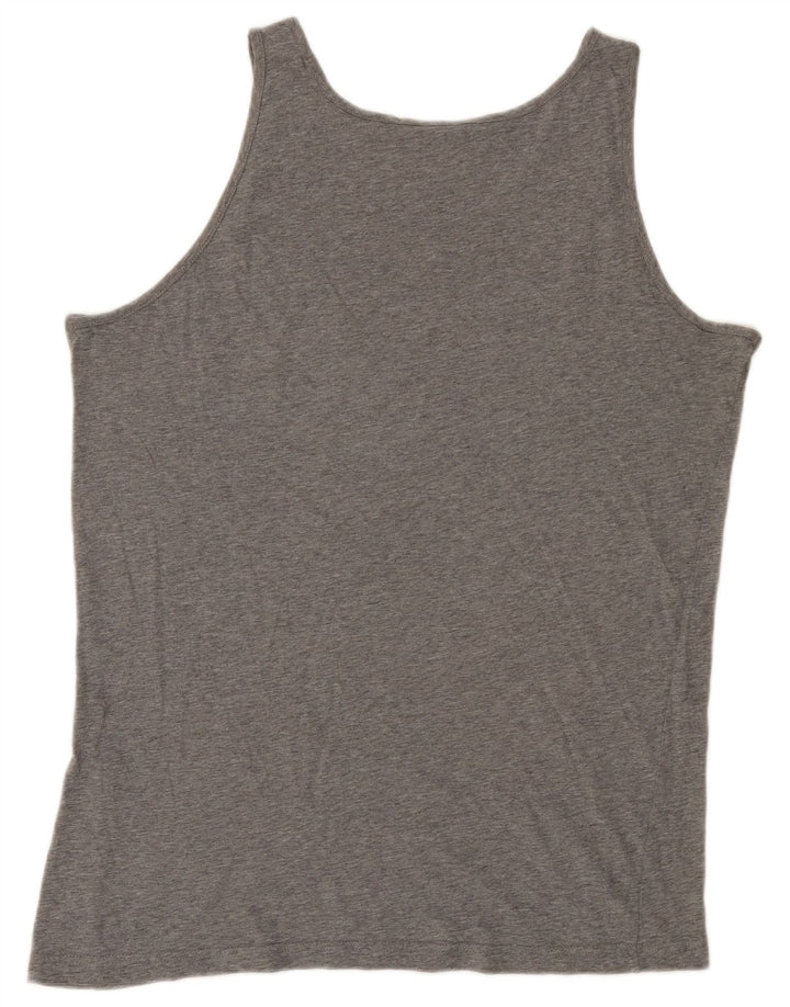 Champion Herre Grafisk Vest Top XL Grå Sports