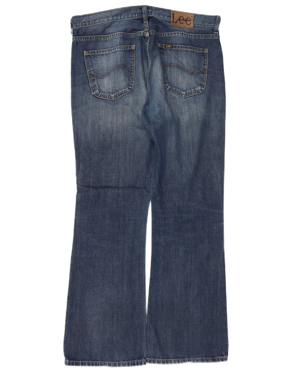 LEE Herre Denver Bootcut Jeans W36 L32 Blå Bomuld