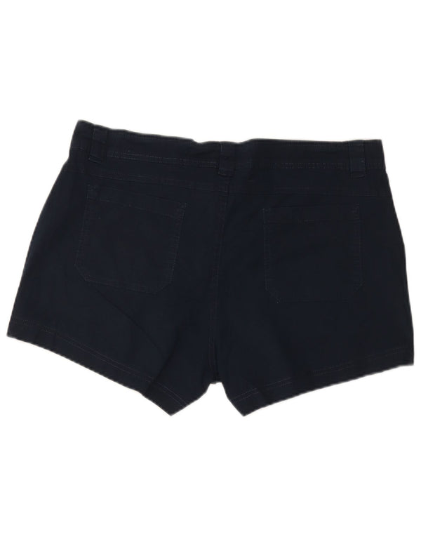 Mountain Warehouse Dame Chino Shorts UK 16 Large W36 Navy Blue Bomuld