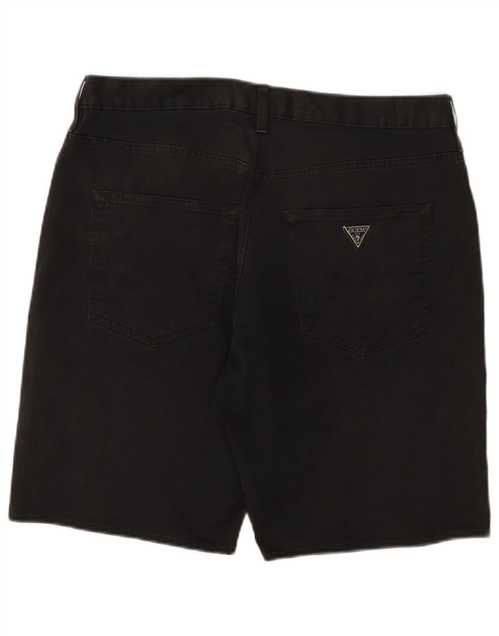 Guess Denim Shorts til mænd W34 Large Black