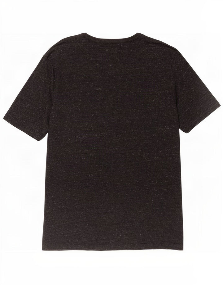 Volcom Herre T-Shirt Top Stor Sort Stribet Bomuld