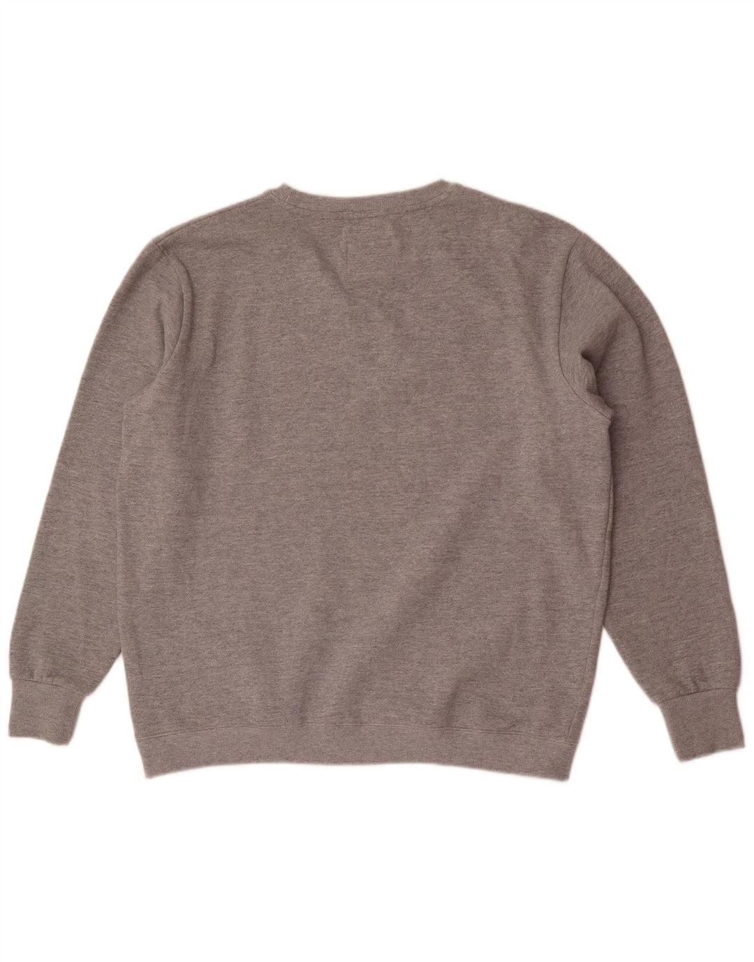 Superdry Grafisk Sweatshirt-trøje til mænd XL Grå Flecked Bomuld