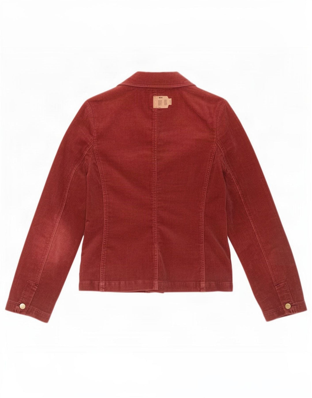 Phase Eight Dame 3-knaps Corduroy Blazer Jacket UK 12 Medium Burgundy