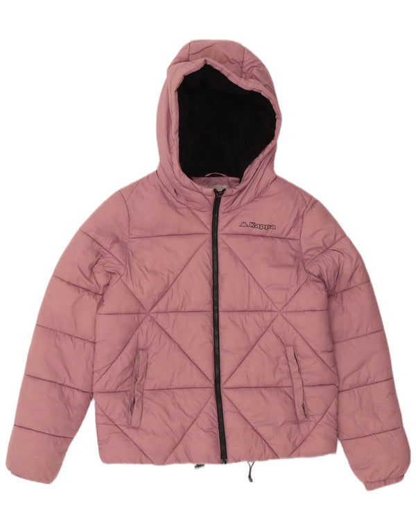 Kappa hættejakke til kvinder UK 16 Large Pink