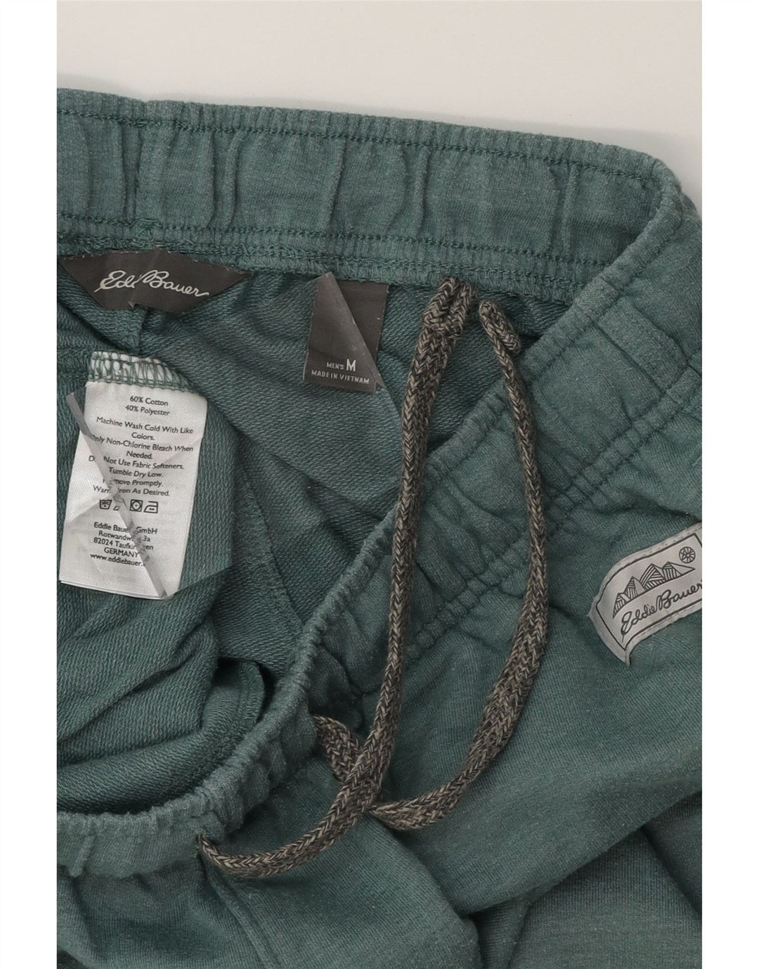 EDDIE BAUER Mens Sport Shorts Medium  Green Cotton Vintage Eddie Bauer and Second-Hand Eddie Bauer from Messina Hembry 