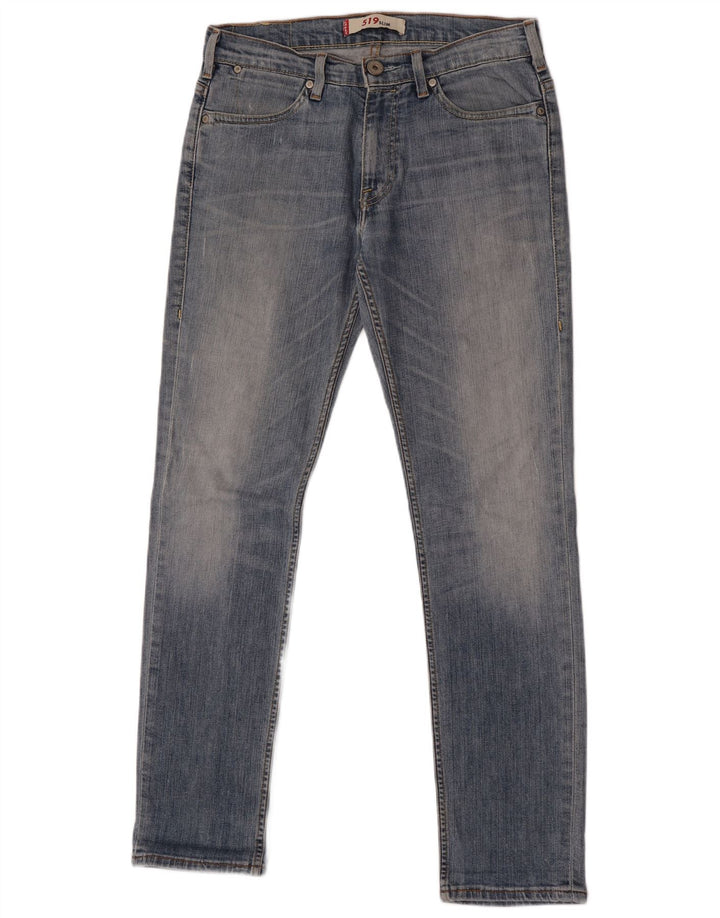 Levi's Dame 519 Slim Jeans W30 L32 Blå