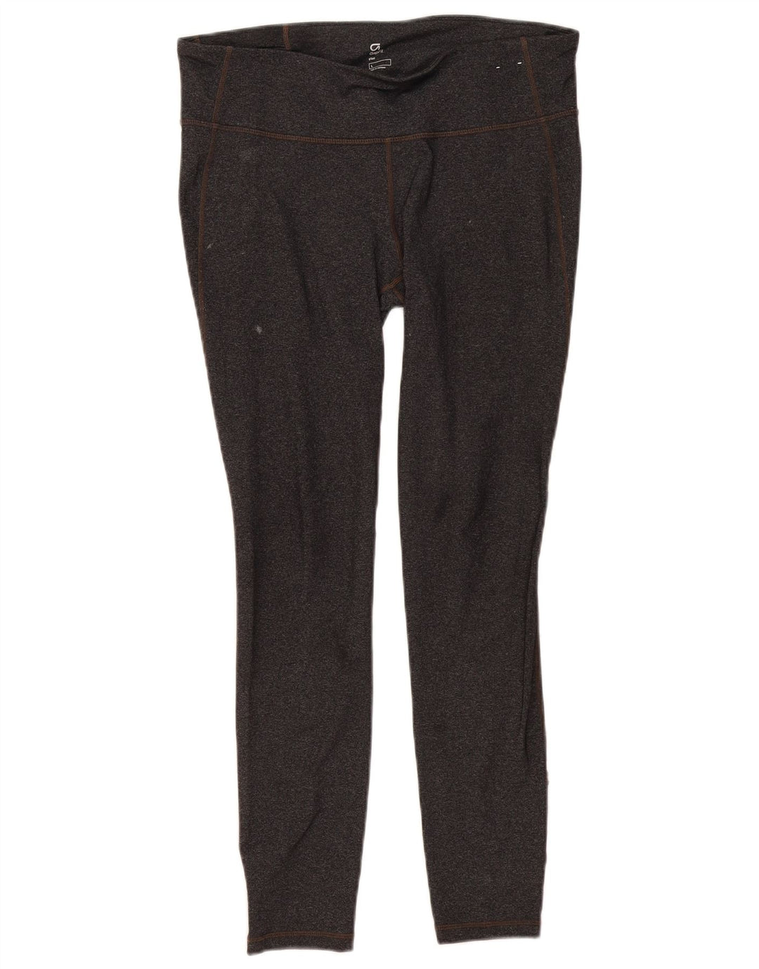 Gap Womens Leggings UK 14 Large Grey Flecked Nylon