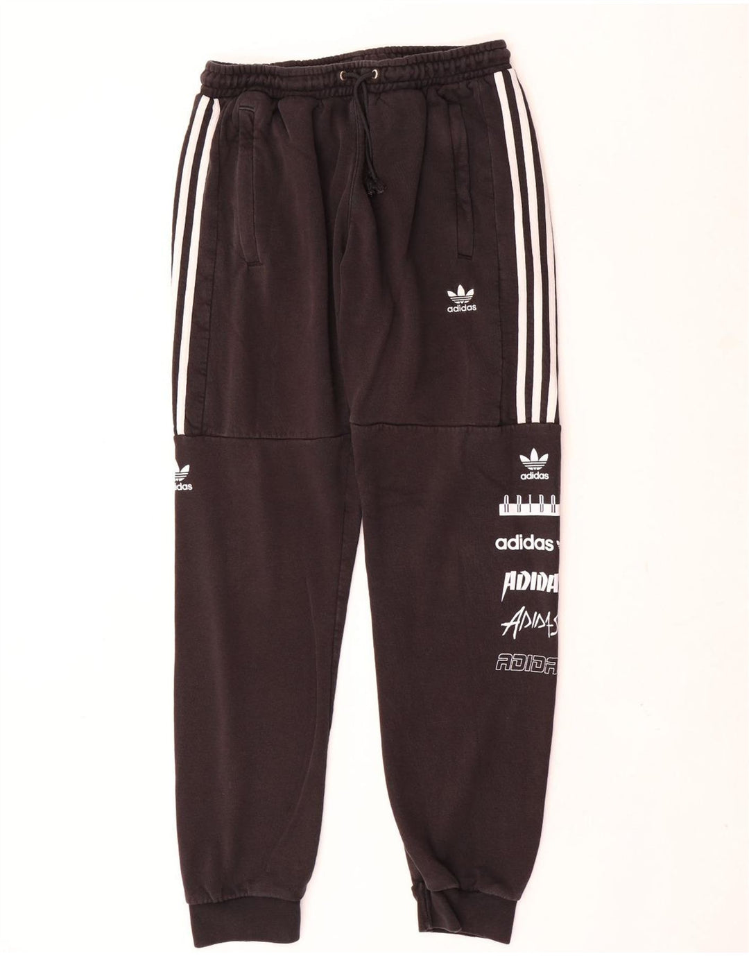 Adidas Herre grafisk træningsdragt Bukser Joggers Medium Sort Polyester