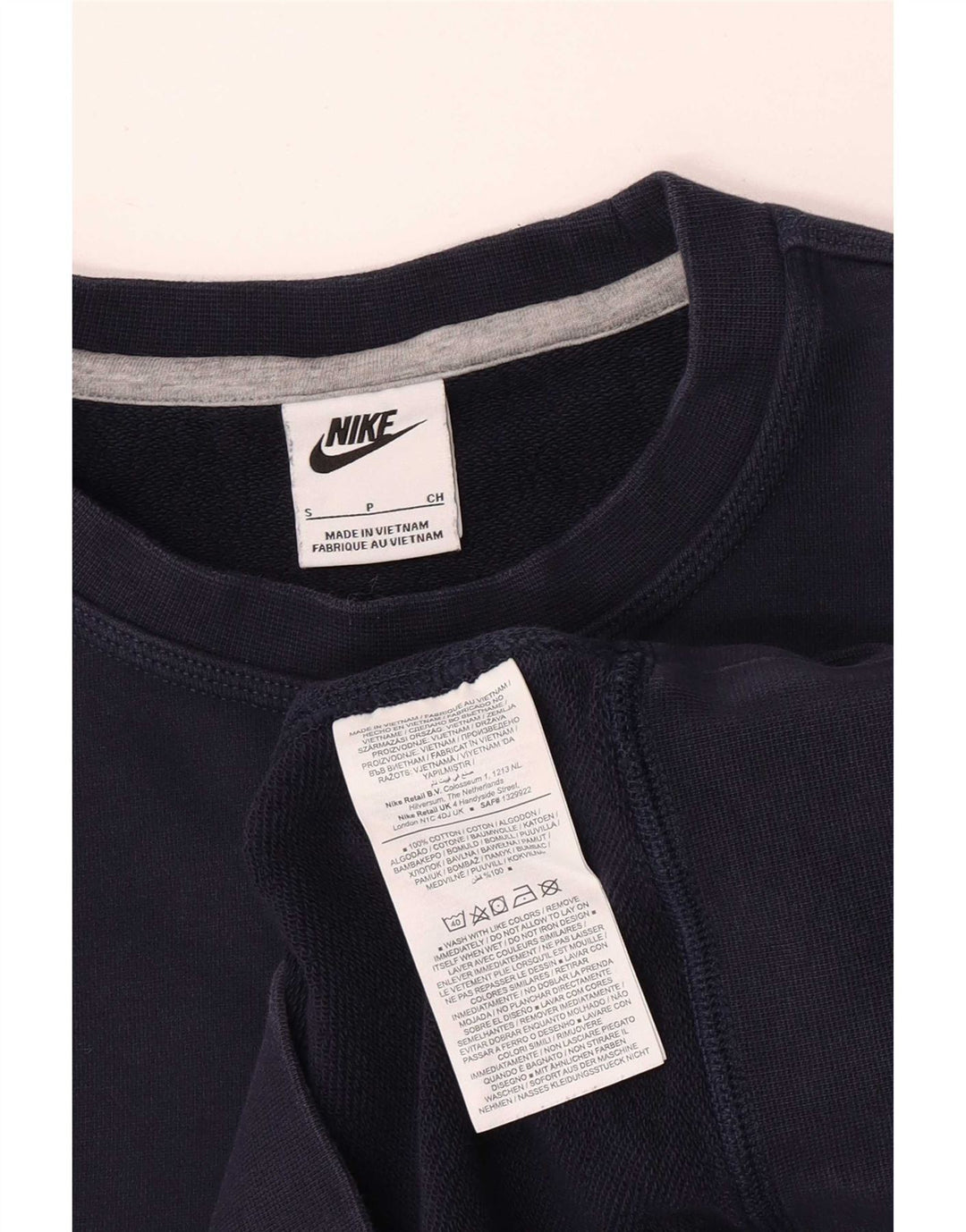 Nike Sweatshirt til mænd, lille marineblå bomuld