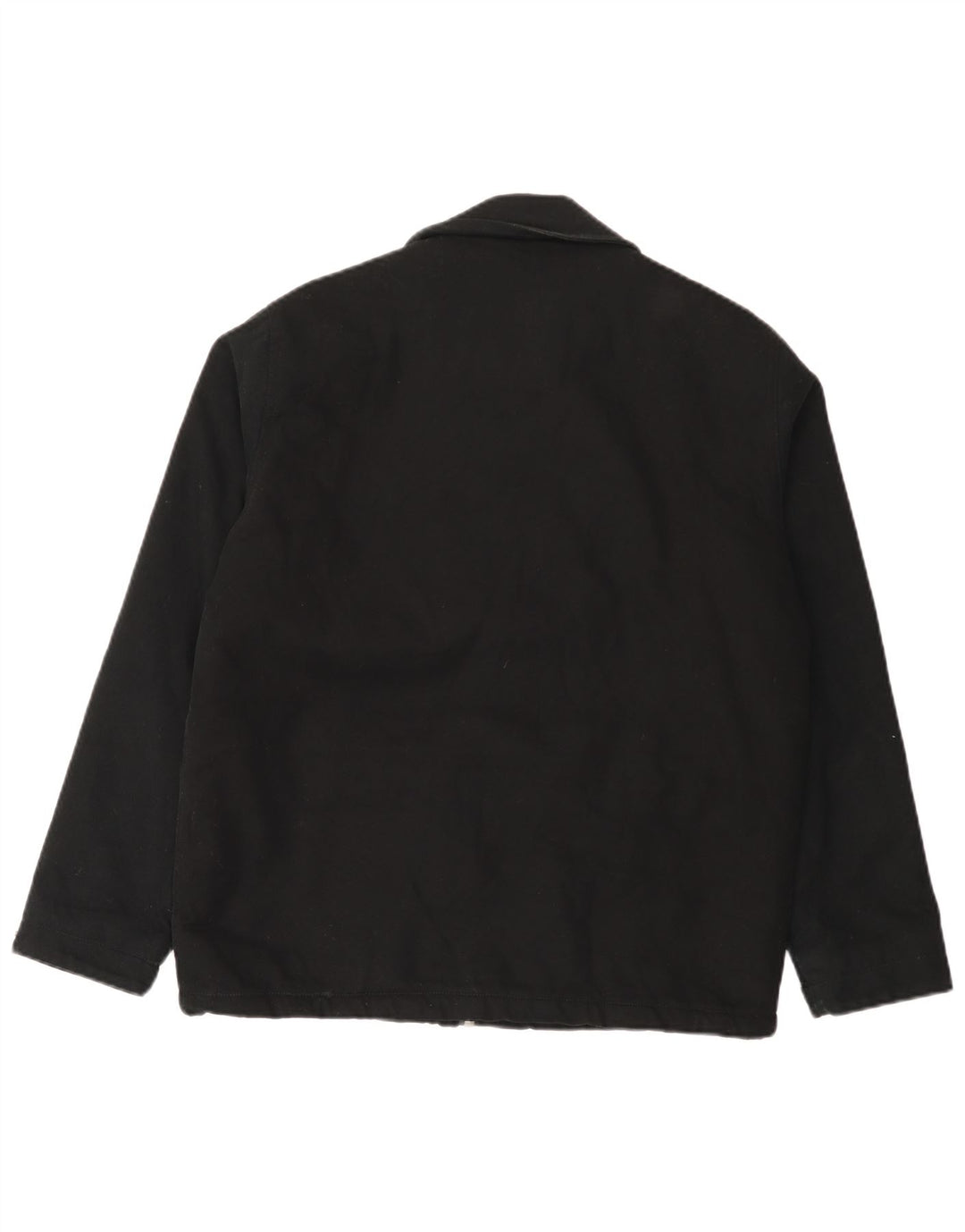 Zara Herre Utility Jacket UK 38 Medium Sort Bomuld