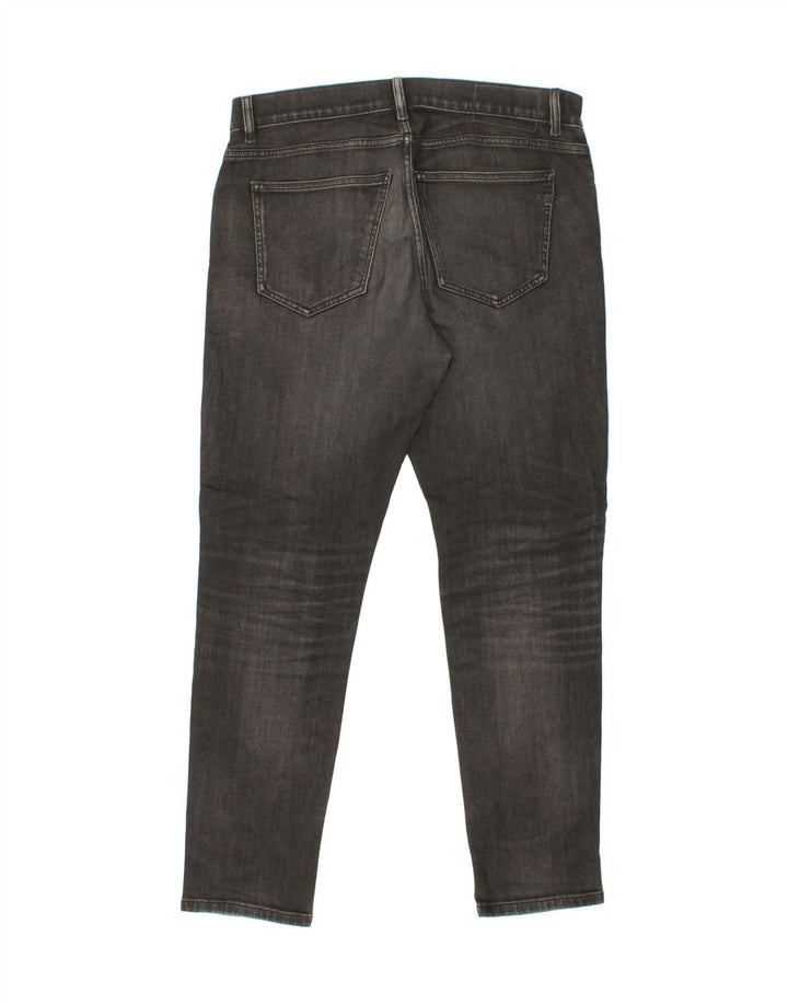 DIESEL Herre Slim Jeans W32 L30 Grå Bomuld