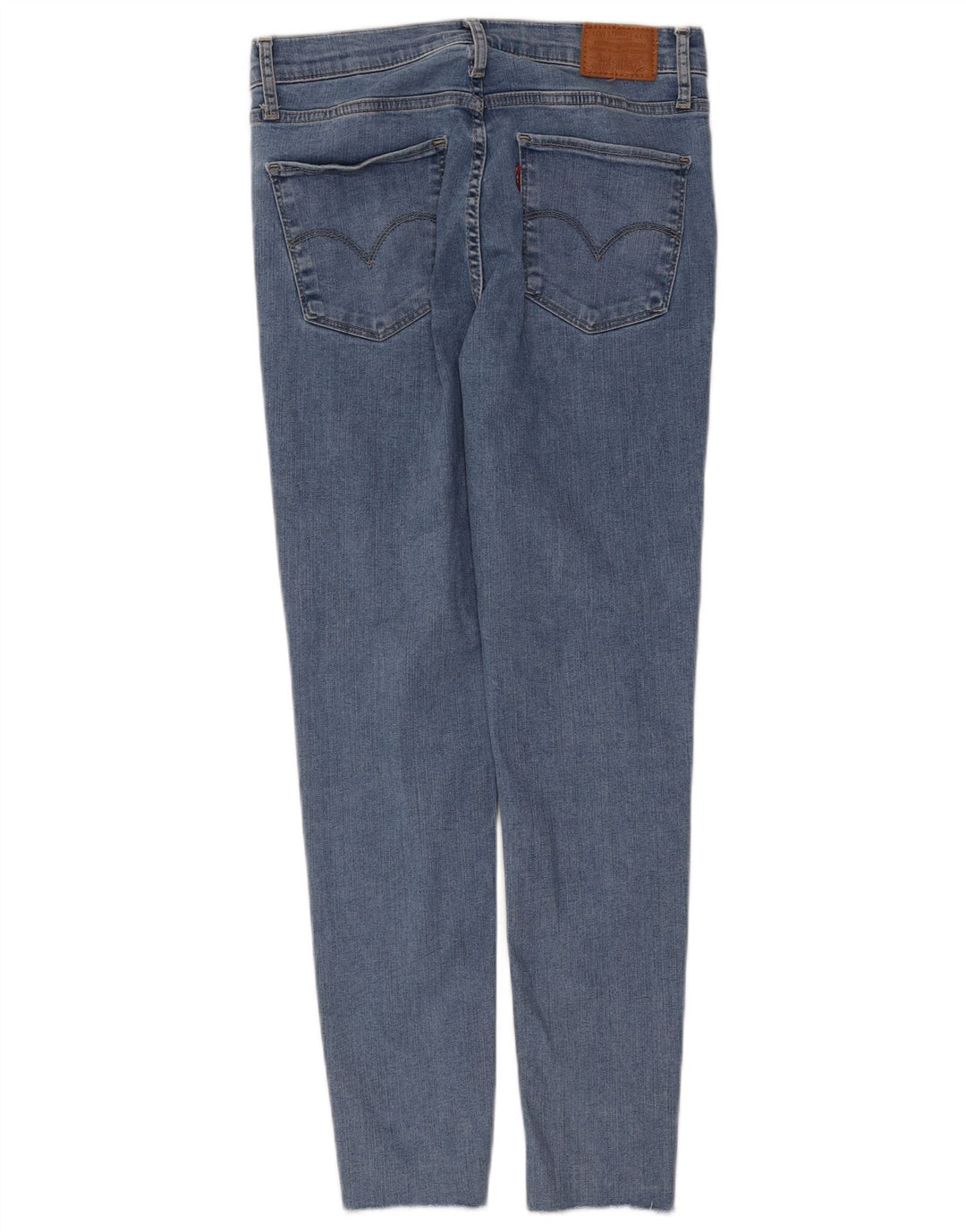 LEVI'S Womens Crop Skinny Jeans W29 L26 Blue Cotton