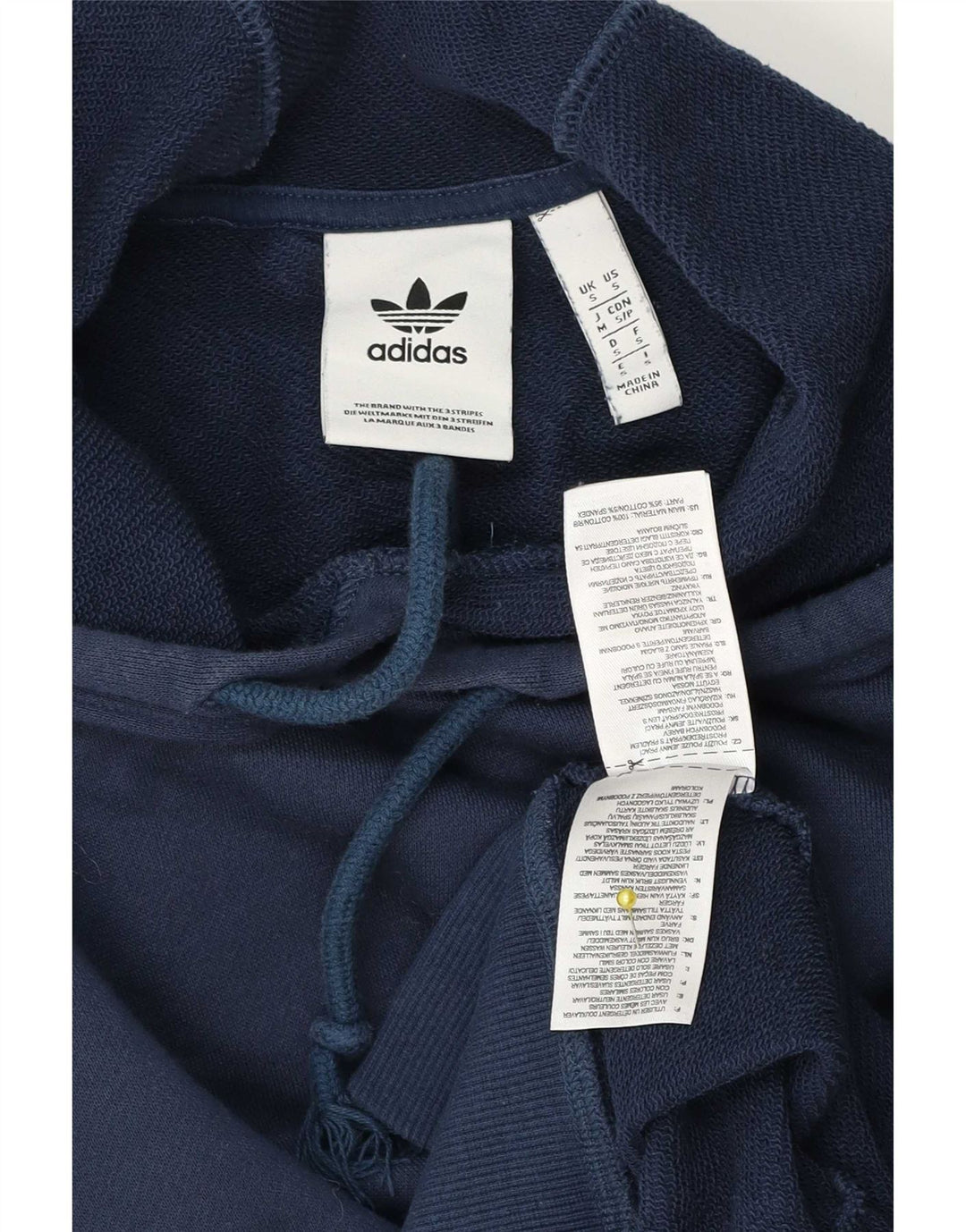 Adidas Hættetrøje til mænd, lille marineblå bomuld