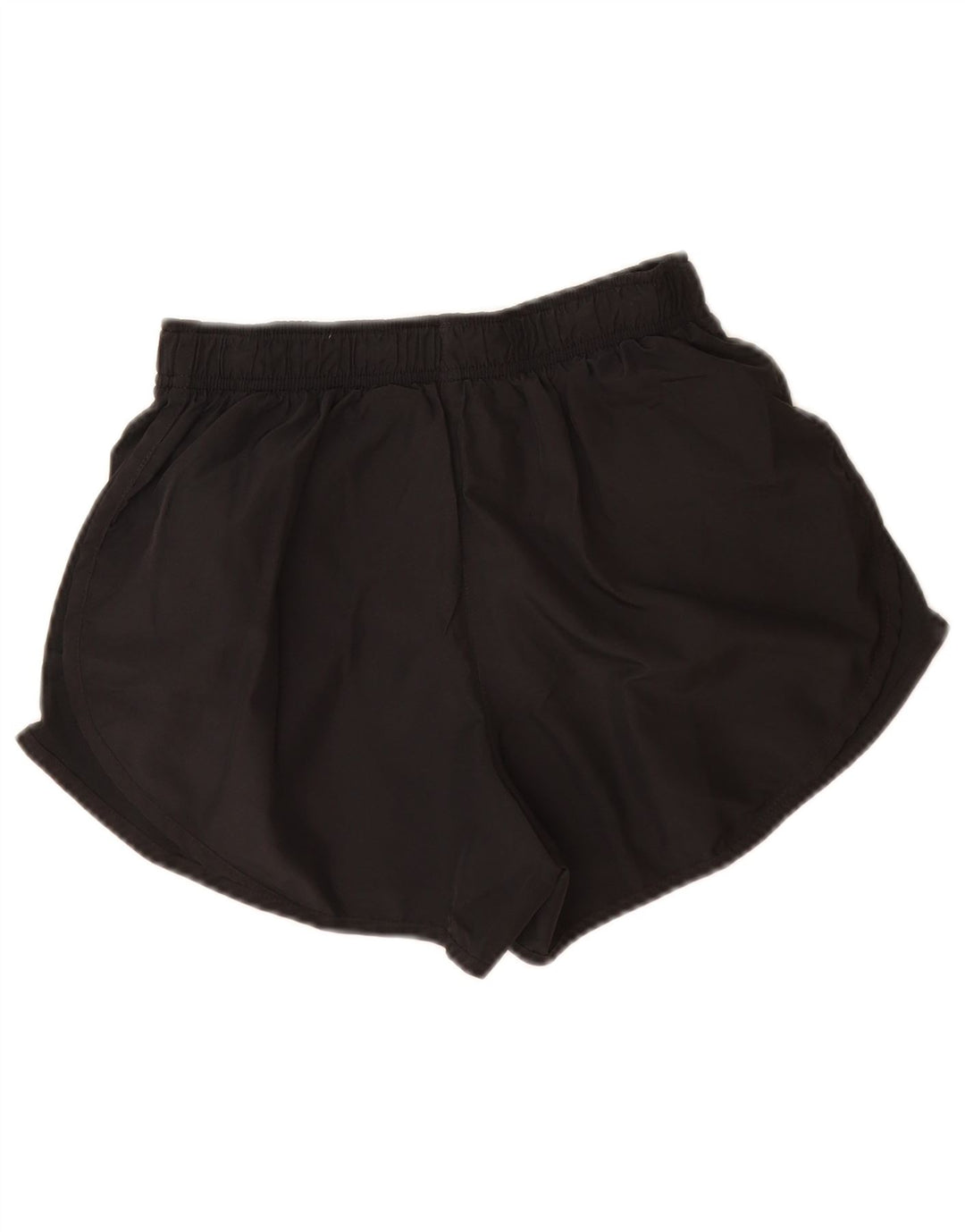 Nike Dame Dri Fit Sport Shorts UK 8 Small Black Polyester