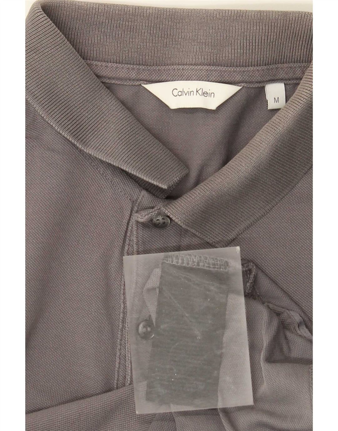 Calvin Klein herre poloshirt mellemgrå bomuld