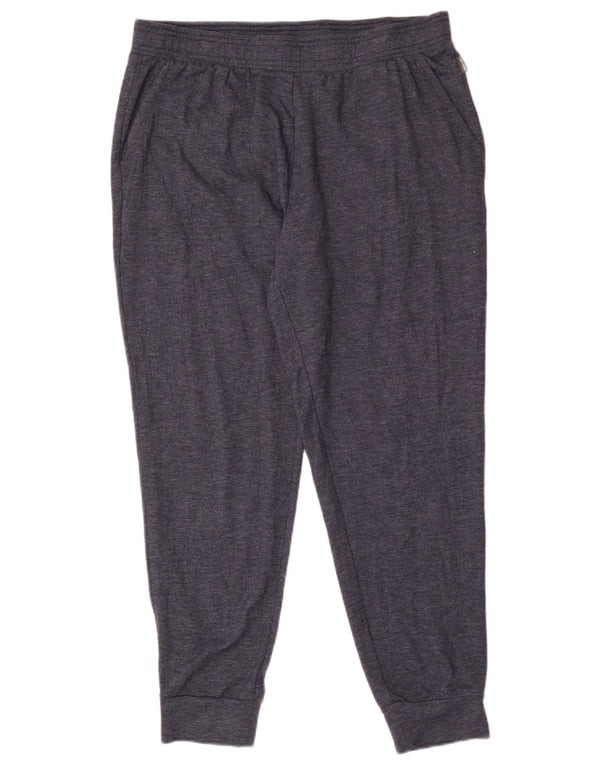 Eddie Bauer Dame træningsdragt Bukser Joggers UK 14 Large Navy Blue