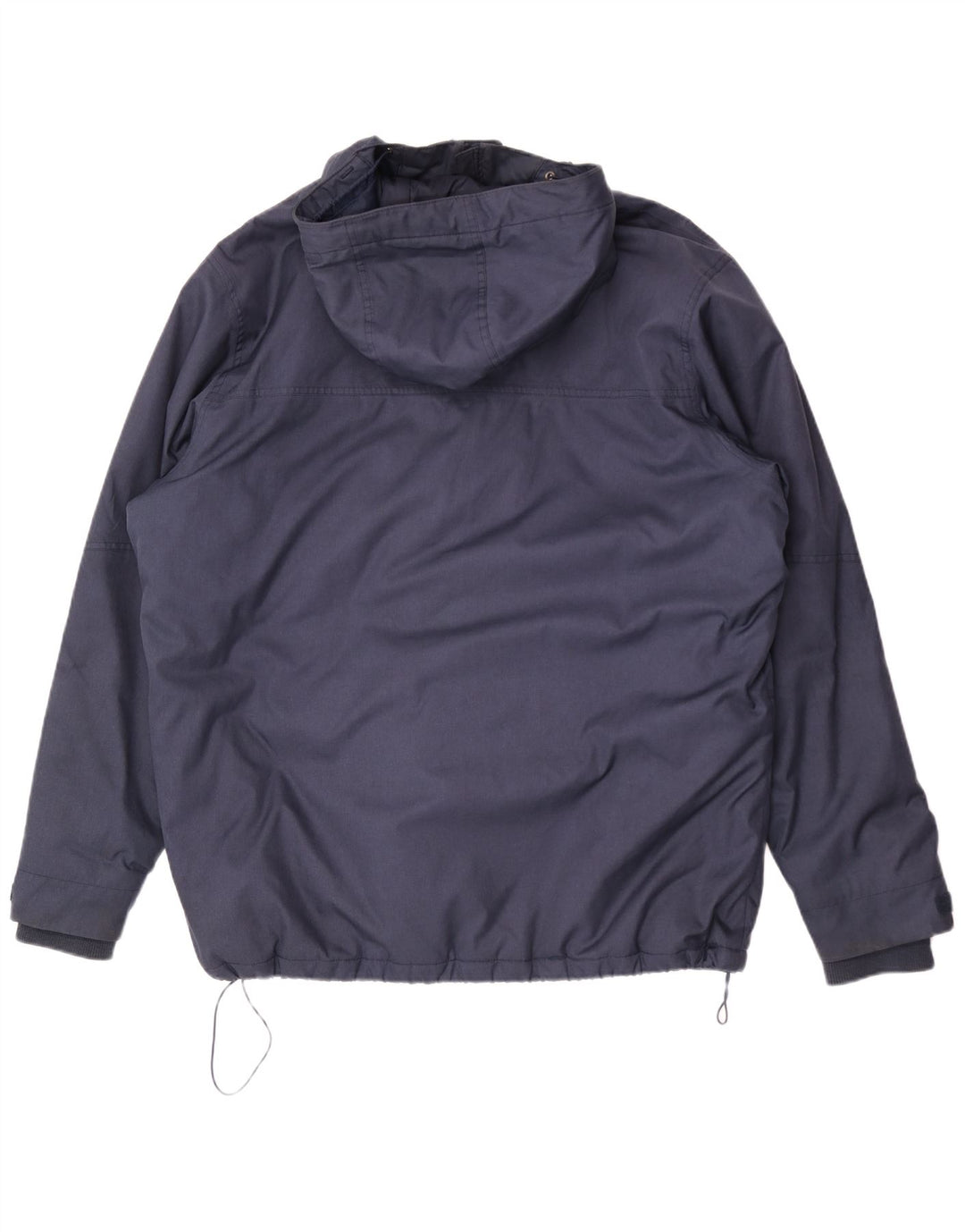 Columbia Windbreaker-jakke med hætte til mænd UK 42 XL Navyblå polyester