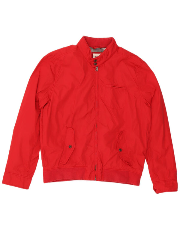 Gap Herre Bomber Jacket UK 40 Large Rød Nylon
