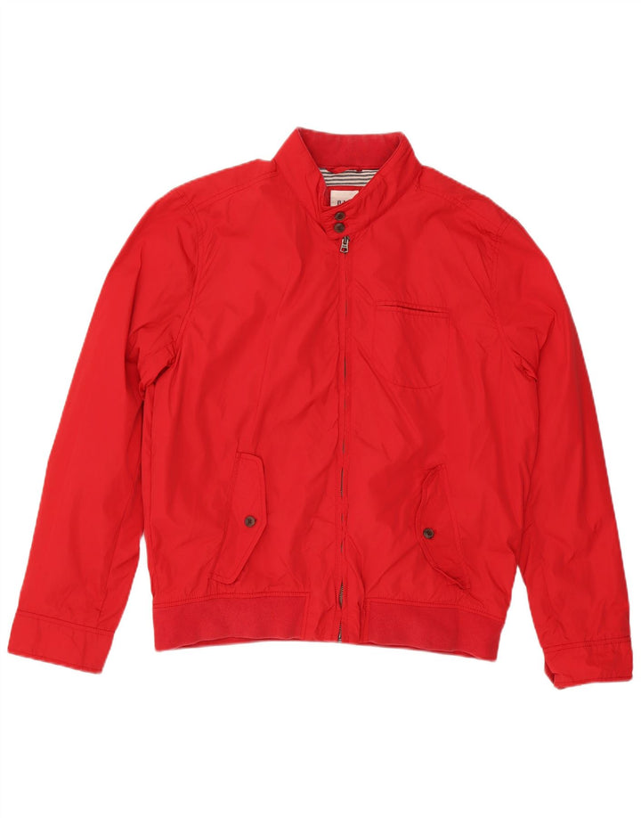 Gap Herre Bomber Jacket UK 40 Large Rød Nylon
