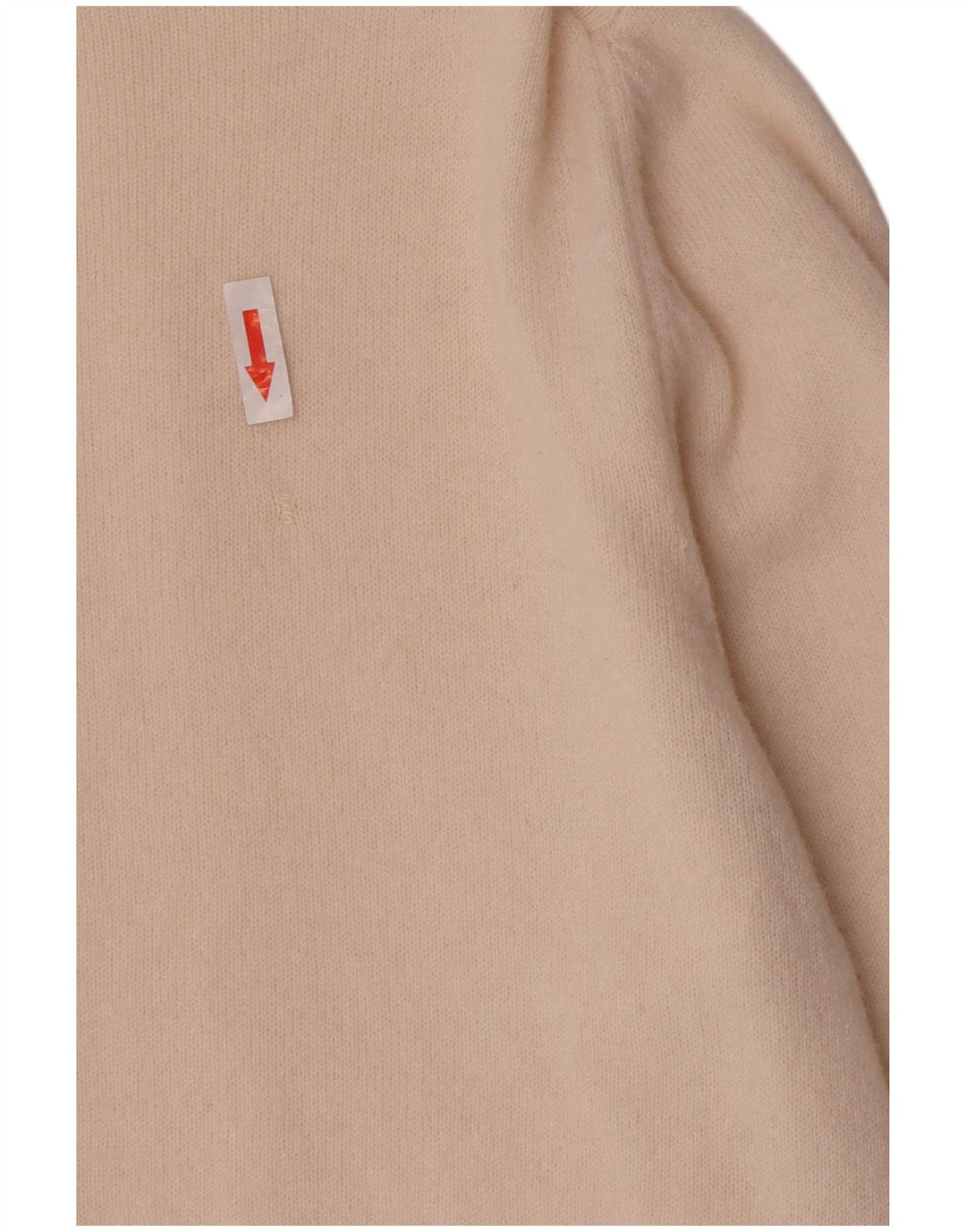Massimo Dutti Dame Cardigan Sweater UK 14 Medium Beige Uld
