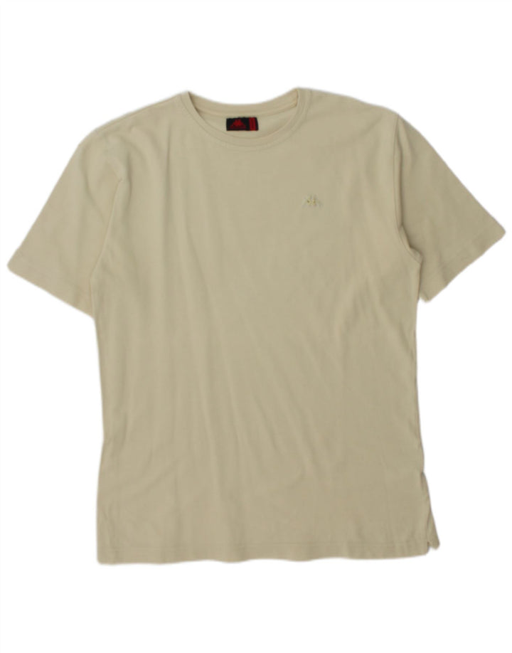 Kappa Herre T-Shirt Top Medium Beige Bomuld