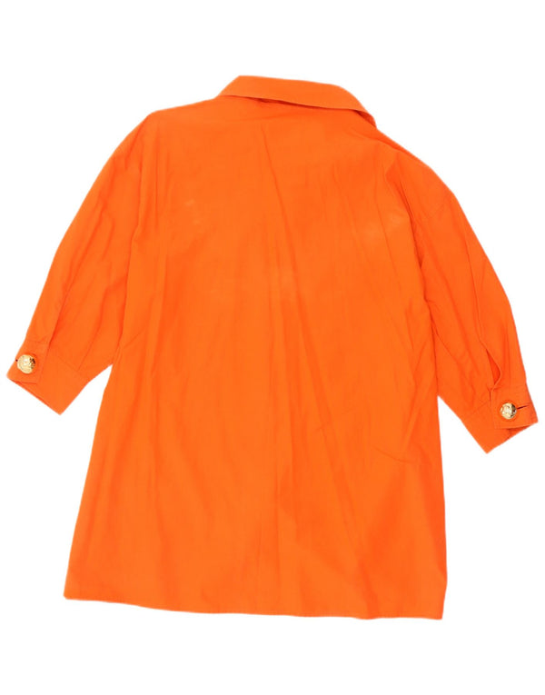 Iceberg Dame Oversized grafisk skjorte bluse IT 40 Small Orange