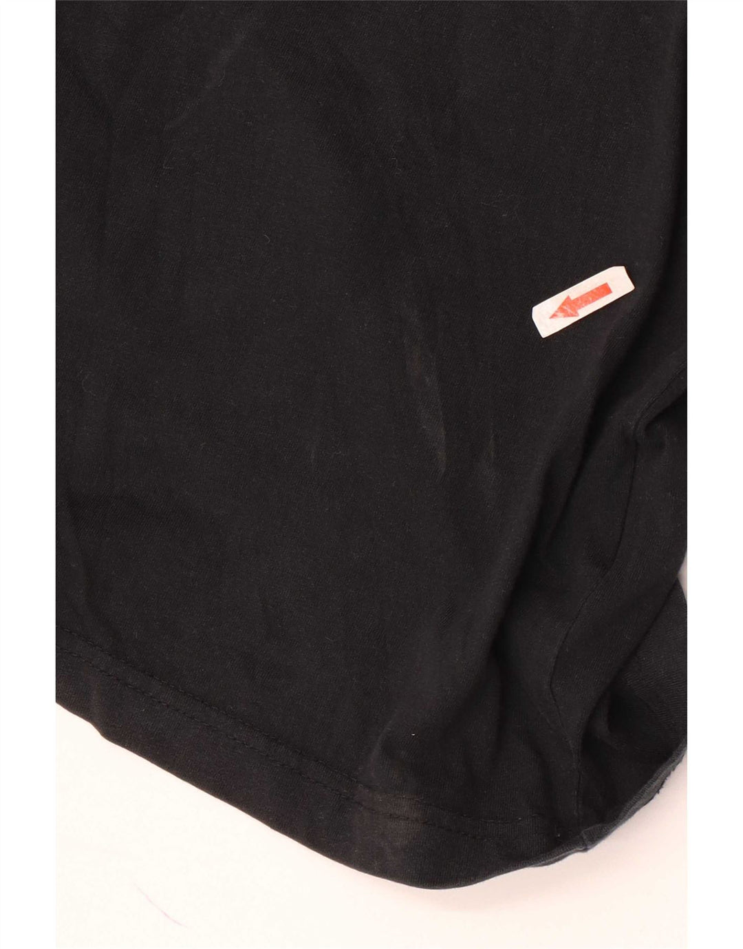 Nike grafisk T-shirt top til mænd, stor sort farveblok bomuld