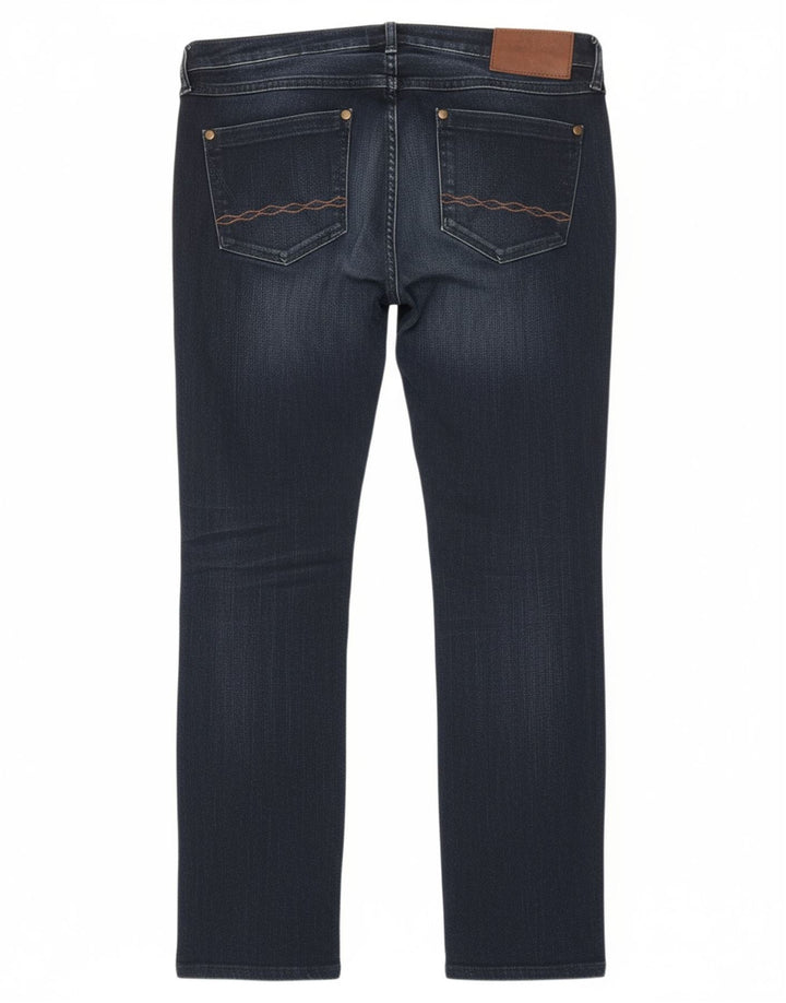 WRANGLER Womens Lia Slim Jeans W30 L28 Navy Blue Cotton
