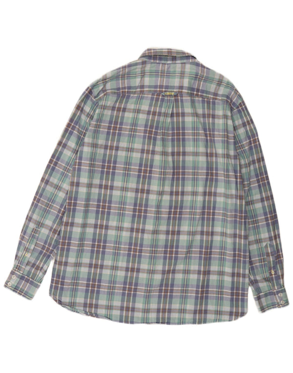 CREW CLOTHING Mens Classic Fit Shirt 2XL Multicoloured Check Cotton