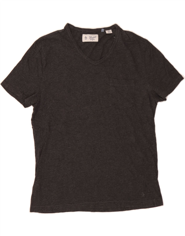 PENGUIN Mens T-Shirt Top Large Grey Vintage Penguin and Second-Hand Penguin from Messina Hembry 