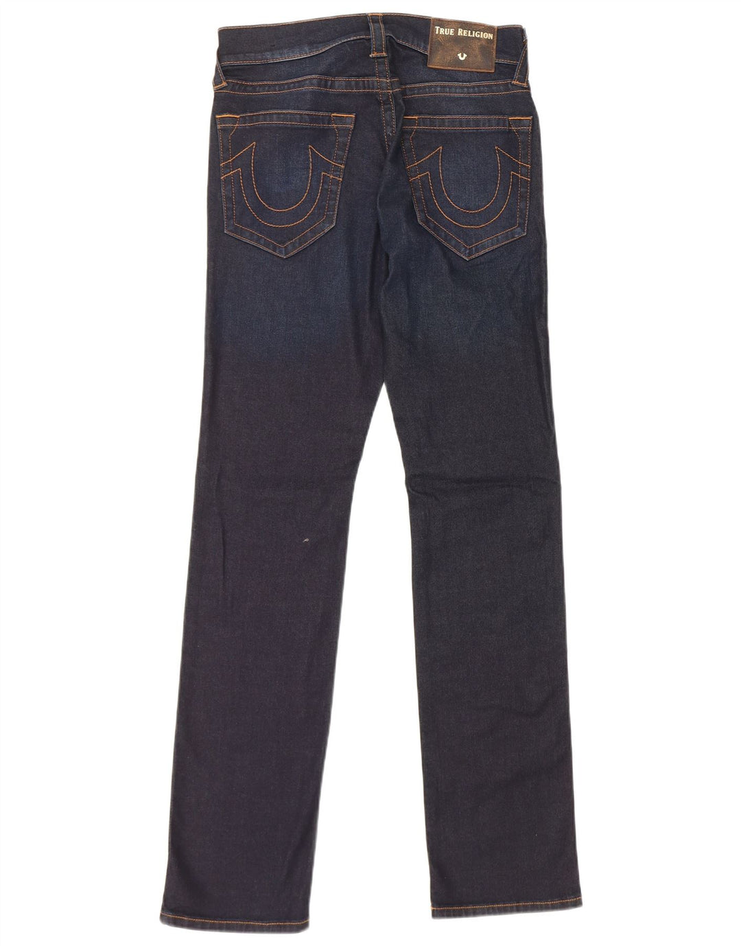 True Religion Dame Slim Jeans W28 L34 Marineblå Bomuld