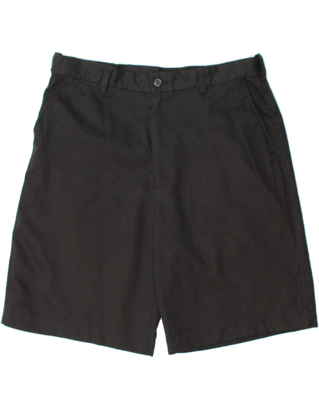 IZOD Mens Golf Chino Shorts W36 Large Black Polyester Vintage Izod and Second-Hand Izod from Messina Hembry 
