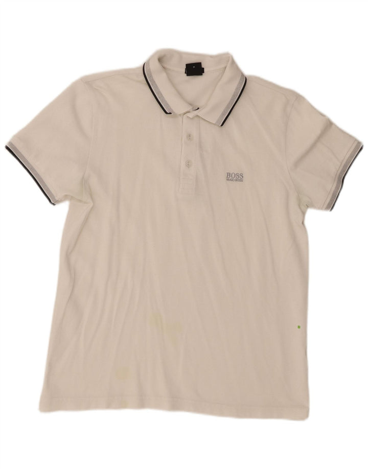 Hugo Boss Herre poloshirt Medium White