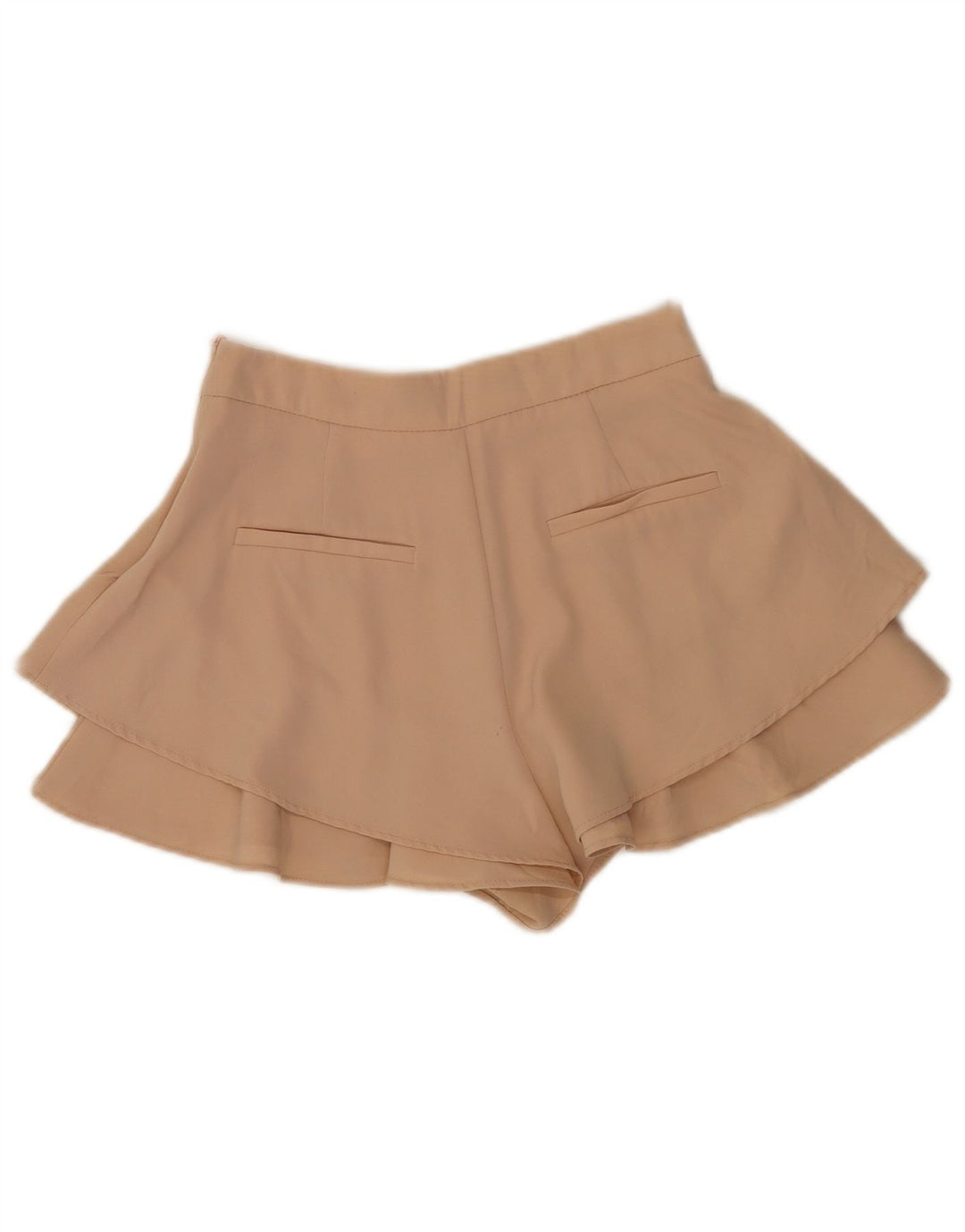 Zara Casual Shorts til kvinder XS W24 Beige