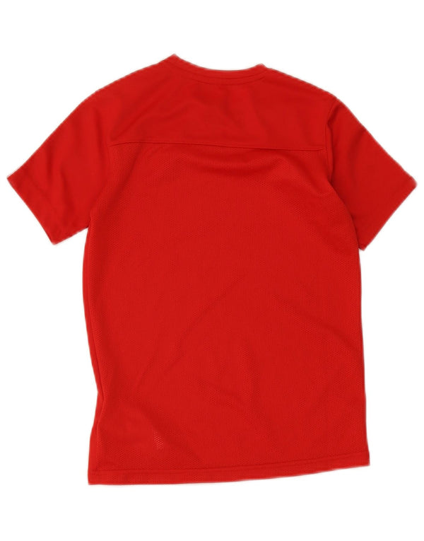 Nike Boys Dri Fit T-Shirt Top 8-9 år Lille rød polyester