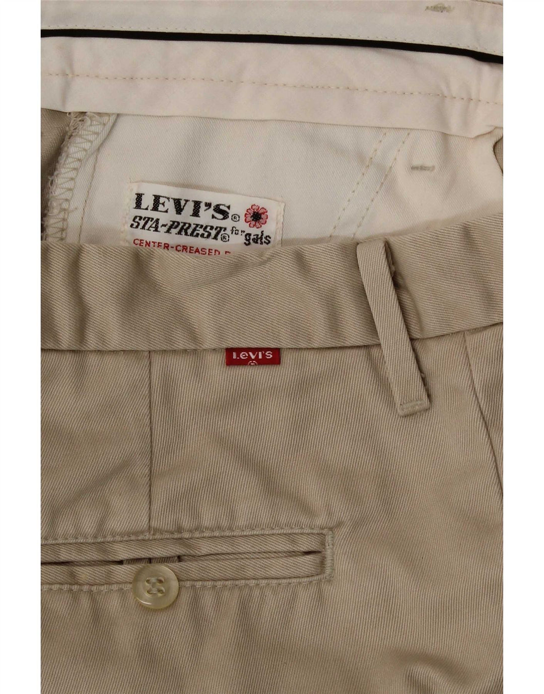 Levi's Straight Chino-bukser til mænd W30 L28 Beige