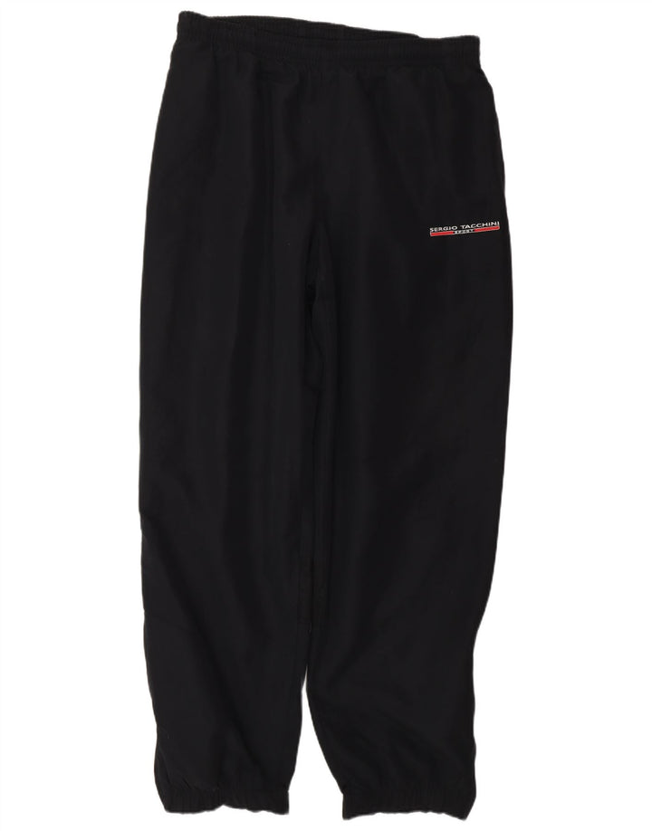 SERGIO TACCHINI Herre træningsdragt Bukser Large W34 L31 Sort Polyester