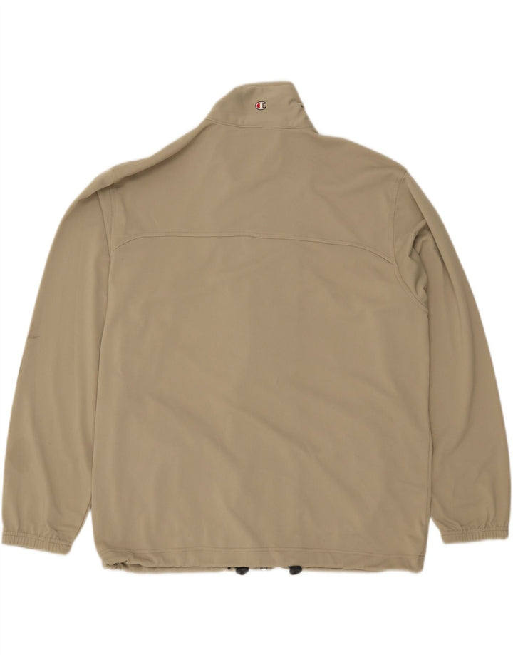 CHAMPION Mens Tracksuit Top Jacket Large Khaki Vintage Champion and Second-Hand Champion from Messina Hembry 