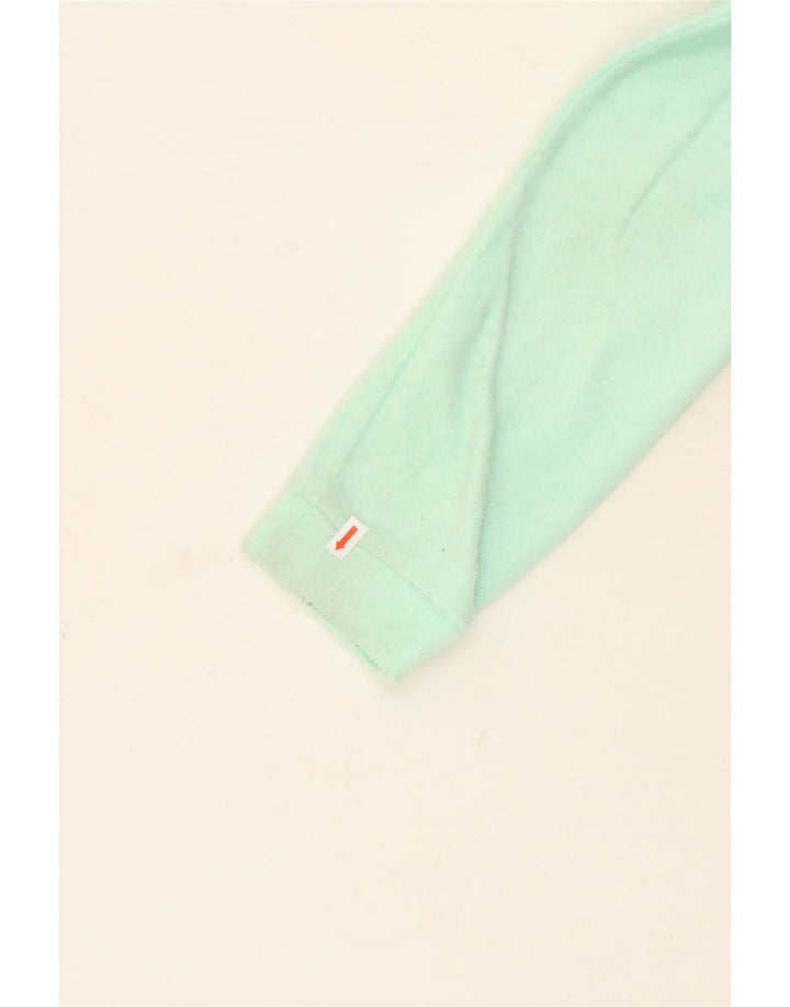 COLUMBIA Girls Fleece Jacket 10-11 Years Medium   Turquoise Polyester Vintage Columbia and Second-Hand Columbia from Messina Hembry 