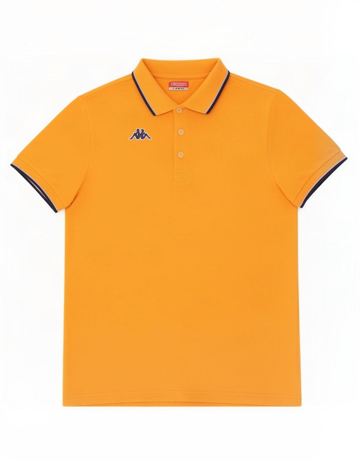 Kappa Herre Polo Shirt Large Orange