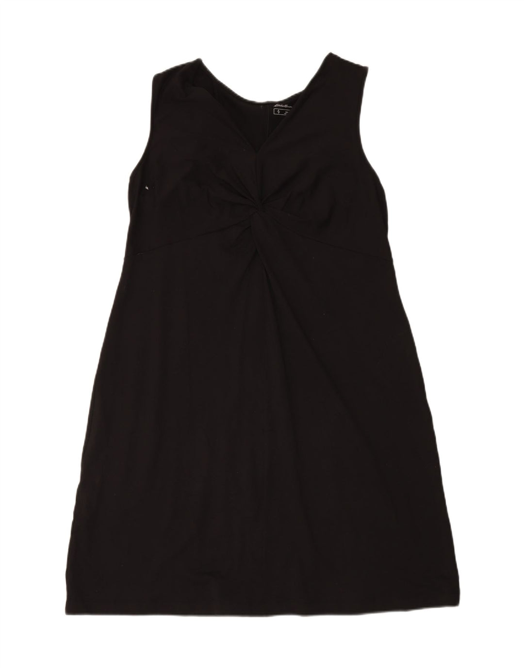 EDDIE BAUER Womens Sleeveless A-Line Dress UK 18 XL Black Polyester Vintage Eddie Bauer and Second-Hand Eddie Bauer from Messina Hembry 