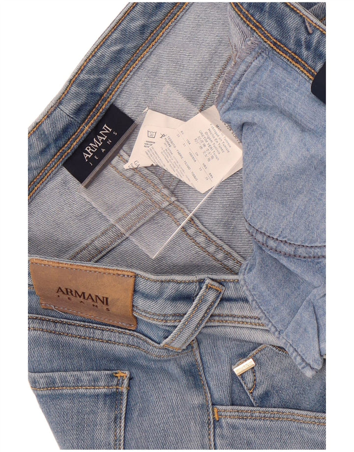 Armani Dame Skinny Jeans W33 L31 Blå Bomuld