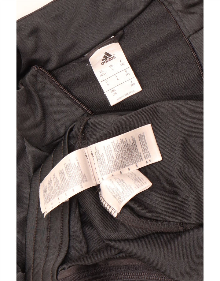 Adidas Træningsdragt til mænd Topjakke UK 44/46 Stor grå polyester