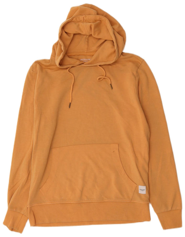 Jack & Jones Herre hættetrøje Jumper Medium Gul Bomuld