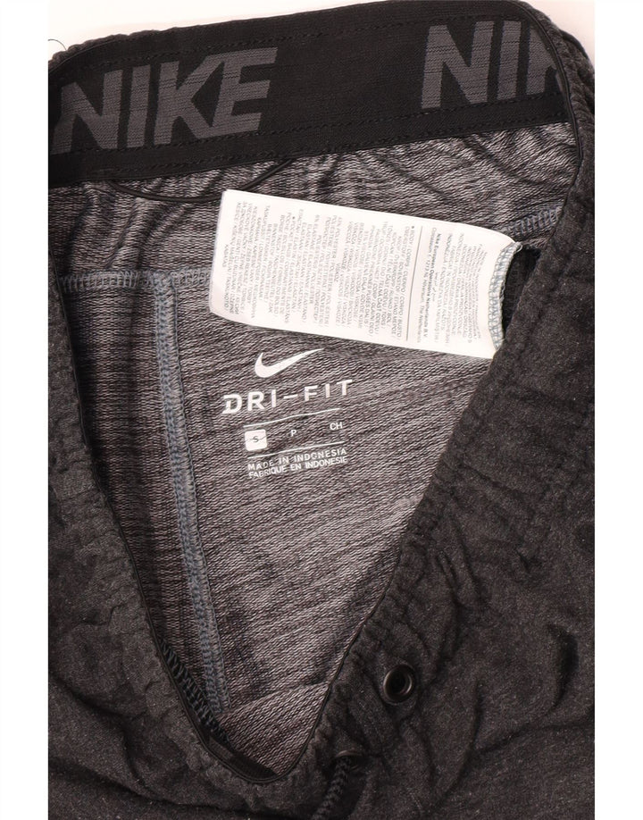 Nike Herre Dri Fit sportsshorts Små grå flækkede viskose