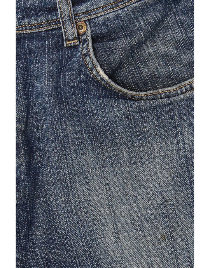 Wrangler Straight Jeans til mænd W32 L30 Blå