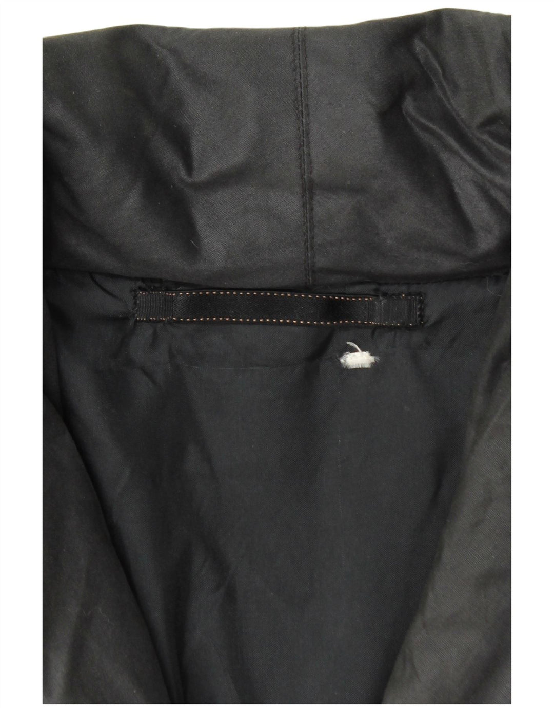 VINTAGE Dame Loose Fit Windbreaker Coat UK 20 2XL Sort Animal Print