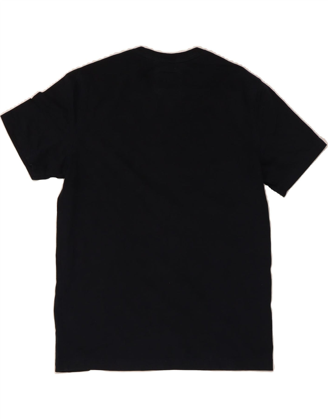 CREW CLOTHING Mens T-Shirt Top Small Navy Blue Cotton Vintage Crew Clothing and Second-Hand Crew Clothing from Messina Hembry 