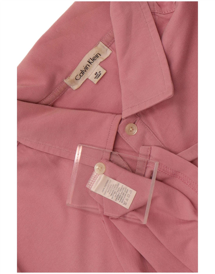 Calvin Klein Herre poloshirt Medium Pink Bomuld